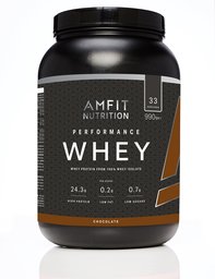 Amazon Brand: Amfit Nutrition Performance Whey Protein Isolate Protein Powder (100% Whey Isolate) 5400606001930