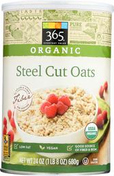 365 Everyday Value, Organic Steel Cut Oats, 24 oz