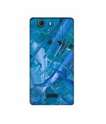 Amazon Brand - Solimo Designer Blue Paint 3D Printed Hard Back Case Mobile Cover for Micromax Canvas Nitro 2 E311