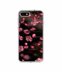 Amazon Brand - Solimo Designer Pink Flowers UV Printed Soft Back Case Mobile Cover for Micromax Canvas 1 2018