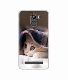 Amazon Brand - Solimo Designer Sleepy Kitten UV Printed Soft Back Case Mobile Cover for 10.or D