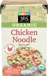 365 Everyday Value, Organic Chicken Noodle Soup, 17 oz