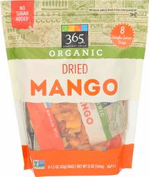 365 Everyday Value, Organic Dried Mango, 1.5 oz, 8 ct