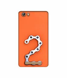 Amazon Brand - Solimo Designer Two Number 3D Printed Hard Back Case Mobile Cover for Gionee Marathon M5 lite