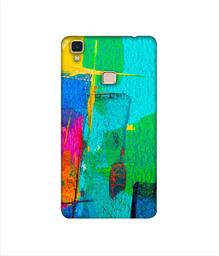 Amazon Brand - Solimo Designer Color Stokes 3D Printed Hard Back Case Mobile Cover for Vivo V3 Max