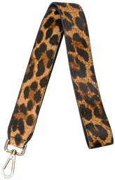 Amazon Brand The Fix Emily - portafolios con correa para guitarra, estampado de leopardo, talla única