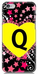 Amazon Brand - Solimo Designer Heart Pattern Alphabet-Q 3D Printed Hard Back Case Mobile Cover for Apple iPhone 6s