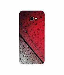 Amazon Brand - Solimo Designer Water Drop On Glass 3D Printed Hard Back Case Mobile Cover for Samsung Galaxy J4 Plus