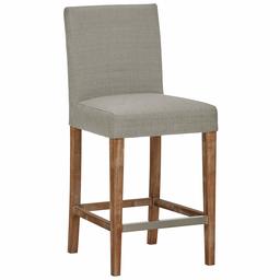 Amazon Brand – Stone & Beam Hartford Modern Denim-Style Fabric Kitchen Counter Bar Stool, 45.5