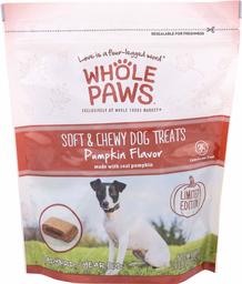 WHOLE PAWS Soft & Chewy Pumpkin Dog Treats, 18 OZ