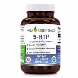 Vita Essentials 5-htp 100 Mg Veggie Capsules, 120 Count