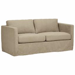 Amazon Brand – Stone & Beam Andover Slipcover Loveseat, 67