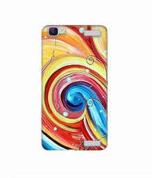 Amazon Brand - Solimo Designer Abstarct Color Mixing 3D Printed Hard Back Case Mobile Cover for Vivo V1 Max