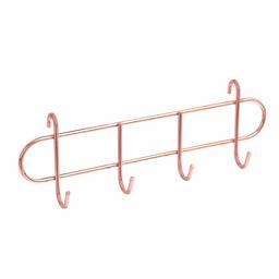 AmazonBasics Hook Rack for Wall Grid Panel, Rose Gold (Renewed)