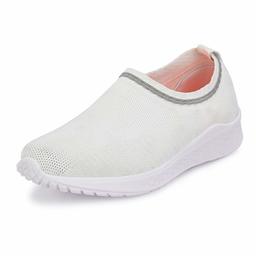 Belini Women's White Running Shoes-5 UK (38 EU) (BS 122WHITE5)