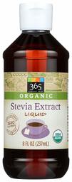 365 Everyday Value, Organic Stevia Extract Liquid, 8 fl oz (Packaging May Vary)