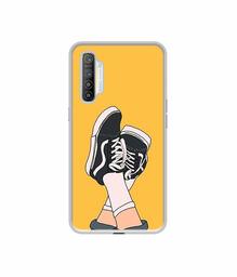 Amazon Brand - Solimo Designer Boy Shoes Pattern UV Printed Soft Back Case Mobile Cover for Realme XT