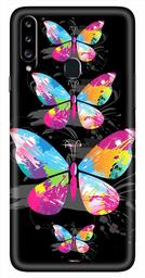 Amazon Brand - Solimo Designer Butterfly Design 3D Printed Hard Back Case Mobile Cover for Samsung Galaxy A20s