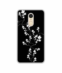 Amazon Brand - Solimo Designer Color Flowers UV Printed Soft Back Case Mobile Cover for Mi Redmi Note 4