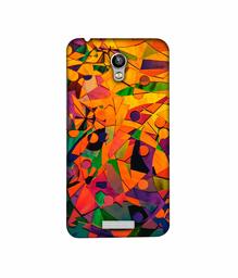 Amazon Brand - Solimo Designer Multicolor Texture 3D Printed Hard Back Case Mobile Cover for Micromax Canvas Spark Q380