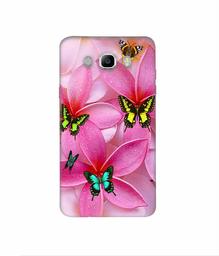 Amazon Brand - Solimo Designer B-Butterflies 3D Printed Hard Back Case Mobile Cover for Samsung Galaxy J7 (2016)