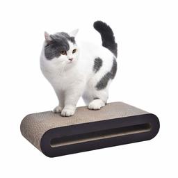 AmazonBasics Banquette griffoir pour chat - Ovale, Petit