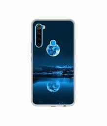 Amazon Brand - Solimo Designer Moon Pattern Print UV Printed Soft Back Case Mobile Cover for Mi Redmi Note 8