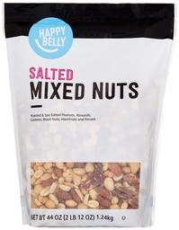 Amazon Brand - Happy Belly Salted Mixed Nuts, 44 Ounce