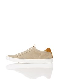 Amazon Brand: Find Men's Myer Sneakers, Beige Stone, 47 EU