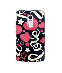 Amazon Brand - Solimo Designer Love You 3D Printed Hard Back Case Mobile Cover for Lenovo Vibe X3