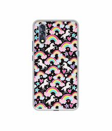 Amazon Brand - Solimo Designer Unicorn Texture UV Printed Soft Back Case Mobile Cover for Vivo Z1x