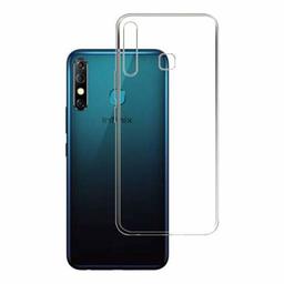 Amazon Brand - Solimo Soft & Flexible Back Phone Case for Infinix Hot 8 (Transparent) ZC