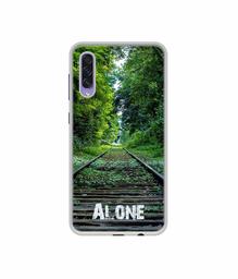 Amazon Brand - Solimo Designer Alone UV Printed Soft Back Case Mobile Cover for Samsung Galaxy A50s