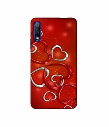 Amazon Brand - Solimo Designer Hearts 3D Printed Hard Back Case Mobile Cover for Honor 9X