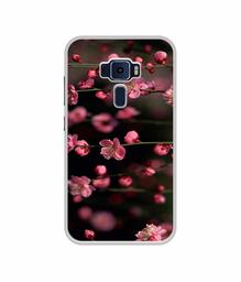 Amazon Brand - Solimo Designer Pink Flowers UV Printed Soft Back Case Mobile Cover for Asus Zenfone 3 ZE520KL