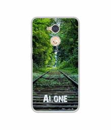 Amazon Brand - Solimo Designer Alone UV Printed Soft Back Case Mobile Cover for Gionee S6 Pro