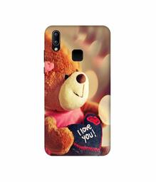 Amazon Brand - Solimo Designer Teddy Bear 3D Printed Hard Back Case Mobile Cover for Vivo Y95