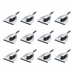 AmazonCommercial 9-inch Dustpan and Brush Set - 12-Pack