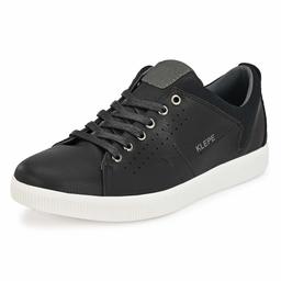 Klepe Men's Black Sneakers-11 UK (45 EU) (12 US) (FTK/K29/BLK)