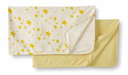 Moon and Back 2 Pack Reversible Blanket Fashion Scarf, Yellow, One size