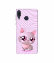 Amazon Brand - Solimo Designer Cute Pink Cat 3D Printed Hard Back Case Mobile Cover for Asus Zenfone Max M1 ZB555KL