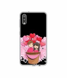 Amazon Brand - Solimo Designer Boy and Girl UV Printed Soft Back Case Mobile Cover for Samsung Galaxy M10