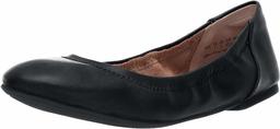 Amazon Essentials Belice Women's Flat Ballet Flat, Black