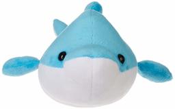 Amazon Brand - Jam & Honey Dolphin, Blue, 30 Cm