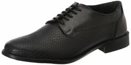 Amazon Brand - Symbol Men's Black Leather Formal Shoes - 6 UK (AZ-WS-258A)