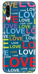 Amazon Brand - Solimo Designer Love Pattern Design 3D Printed Hard Back Case Mobile Cover for Samsung Galaxy A30s