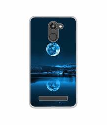 Amazon Brand - Solimo Designer Moon Pattern Print UV Printed Soft Back Case Mobile Cover for 10.or D