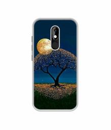 Amazon Brand - Solimo Designer Dark Night View UV Printed Soft Back Case Mobile Cover for Micromax Canvas Selfie 3 Q460