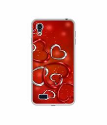 Amazon Brand - Solimo Designer Hearts UV Printed Soft Back Case Mobile Cover for Vivo Y11