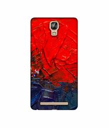 Amazon Brand - Solimo Designer Red Wax Color 3D Printed Hard Back Case Mobile Cover for Gionee Marathon M5 Plus